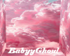 Pink Clouds Background