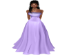 Purple heart gown