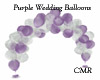 Purple Wedding Balloons 