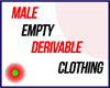 M-Empty Derivable Cloth