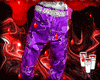 purple jeans