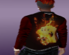 flaming male jacket