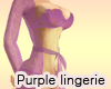 Purple lingerie