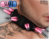 !!S Spiked Collar Pink