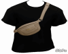 Black T-Shirt + Bag