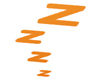 Sleep Zzz orange