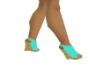Turquoise DB L M A Wedge