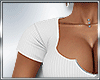 B* Tali White Zipper Top