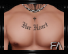 Cross Heart Tattoo