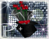 Red Roses box/vase