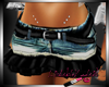[LK]MUTED DENIM.SKIRT