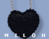 [M] Heart shoulderbag::B