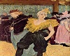 Painting by Lautrec