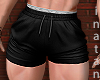 Black Muscle Shorts.