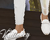 M White shoes