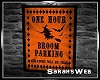 Halloween Broom Art