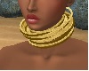 African gold collars