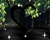 ♡ Heart Hair Black