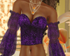 FG~ Purple Frilly Top