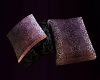 Purple Shade Chat pillow