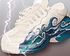 sneaker with wave