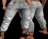 Bandana Cuffed Jeans