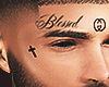 Blessed Face Tattoo