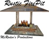 Outdoor Rustic FirePit 