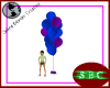 Purple & Blue Balloons