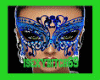 blue butterfly mask