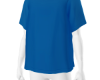 🅵 Over Shirt Blue