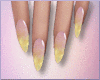 Yellow Jelly Nails