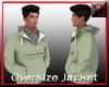 Oversize jacket mint