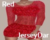 Valentine Club Dress Red