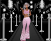 Pink Glam Flares