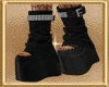 ✘ Black Goth Boots