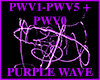 Purple Wave DJ Light