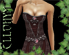 ~E- Strapless Formal RED