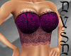 Laced Corset in Plum