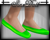 SD| Green Ballet Flats