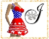 U.S. Pride Overall Skirt