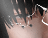 ヌ teardrop silver