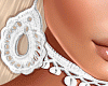 White Crochet Earrings