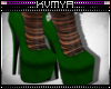 ϗʰ• N-O|Green Pumps.