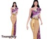 Thai Dress Purple