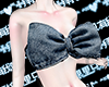 ᨳDenim Big Bow Top