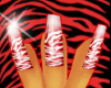 t| Red Zebra Nails