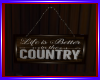 Country Wall Sign