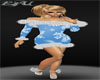 *E4U*Ice Blue Dress