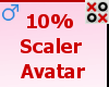 10% Scaler Avatar - M